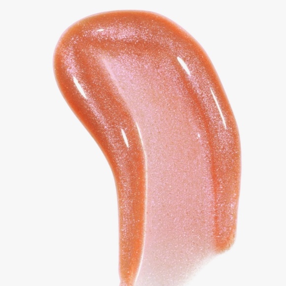 (3/30$) MORPHE DRIPGLASS GLAZED HIGH SHINE LIP GLOSS in Peach Prism - Picture 2 of 4